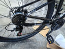 千里达（TRINX）M985山地自行车禧玛诺21速油压碟刹男女学生成人通勤上学上班单车 玄武黑- 21速 27.5*15寸 推荐:150-170cm左右 实拍图