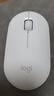 罗技（Logitech）LOGITECH PEBBLE鼠标 无线蓝牙鼠标 办公静音鼠标 女性鼠标对称鼠标 鹅卵石造型 米白色 实拍图
