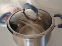 爱仕达（ASD）汤锅 304不锈钢蒸锅炖煮锅 C味黛丽舍24CM燃气电磁炉通用GL1724HB 实拍图