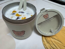 沃德百惠（WORTHBUY）316不锈钢保温饭盒外出便携便当盒汤碗微波炉加热牛奶早餐杯带勺 实拍图