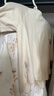 童泰（TONGTAI）婴儿和服半背衣纯棉四季0-3个月新生儿衣服宝宝居家上衣2件装 黄色（双层护肚款） 59 码(建议1-3个月身高55-60cm) 实拍图