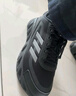 阿迪达斯 （adidas）男鞋跑步鞋黑色舒适减震运动鞋百搭休闲鞋 JQ0262 黑色 40.5 实拍图