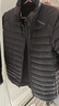 京东京造穿山甲轻薄羽绒服 立领白鸭绒户外秋冬外套短款男 黑色 XXL 实拍图