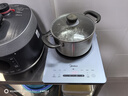 美的（Midea）铂钻家用电磁炉电陶炉 2200W大功率电磁灶火锅炉爆炒预约多功能电磁炉一套配锅国家补贴MC-E22B27A 实拍图