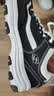 斯凯奇（Skechers）奥利奥熊猫鞋丨老爹鞋男女经典黑白复古春夏轻便潮流增高运动休闲 男款-BKW/黑色/白色 41 实拍图