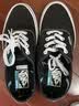 VANS范斯官方 升级款Comfy Authentic舒舒服服缓震经典帆布鞋 黑色 36.5 实拍图