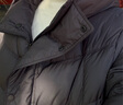 森马（Semir）陈都灵同款羽绒服女90绒长款三防冬宽松连帽外套简约109724113001 实拍图