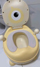 世纪宝贝（babyhood）大眼仔座便器 儿童小马桶坐便器 男女宝宝便携小便盆 PU软垫107黄 实拍图