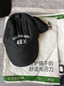 左西儿童防晒帽男女童帽子春秋2025新款字母棒球帽运动鸭舌帽 黑色 实拍图