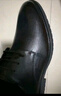 卡帝乐鳄鱼（CARTELO）软牛皮男士皮鞋商务正装鞋男内增高男鞋加绒皮鞋男9585 黑色 43 实拍图