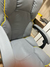奥伦福特 电脑椅办公椅子电竞椅家用人体工学椅老板椅主播靠背椅皮革转椅 工学椅-灰+乳胶【二代升级气杆】 实拍图