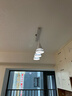 雷士（NVC）雷士照明LED餐吊灯餐厅吧台灯具现代简约铁艺三头吊灯 白色 实拍图