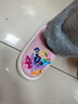 小马宝莉（MY LITTLE PONY）儿童棉拖鞋室内秋冬保暖防滑6-12岁中大女童加绒棉鞋 粉28-29码 实拍图