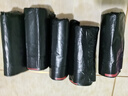 利得抽绳垃圾袋黑色45*50cm120只单面1.2丝免撕加厚款厨房用 实拍图