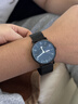迪士尼（Disney）男士手表时尚潮流双日历石英表初中高中学生青少年手表男黑色钢带 实拍图