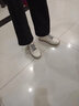 断码品牌真皮牛筋底小白鞋女2024新款平底休闲软皮软底单鞋 米白色 37 实拍图