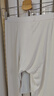 猫人莫代尔秋裤男士科技发热保暖裤明筋护腰德绒单裤男线裤衬裤白L 实拍图