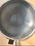 京东京造炒锅 316L不锈钢炒菜平底不粘煎锅电磁炉燃气灶【可立盖】30cm 实拍图