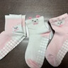 巴拉巴拉balaOne袜子冬保暖袜婴幼儿地板袜防着凉提花三双装208425172202 实拍图