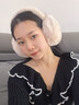 音享帝 UMUSICVAN正品新款冬季头戴蓝牙耳机毛绒耳罩无线耳机耳麦骑行通勤跑步游戏运动保暖手机通用 保暖时尚耳罩|米色 |无蓝牙 实拍图