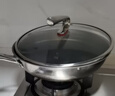 苏泊尔（SUPOR）100%纯钛炒锅无涂层不粘锅 抗菌炒菜锅轻量钛锅 电磁炉燃气灶通用 100%纯钛 CC32T1 32cm 实拍图
