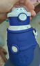 几物森林 儿童保温杯大容量男女儿童水杯316不锈钢底保冷大肚杯 白色500ml 实拍图