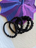 东义严选高弹力豌豆发圈运动健身高马尾发绳耐用皮筋扎头发头绳不伤发头饰 实拍图