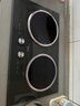 美的电磁灶家用双灶嵌入式电磁炉双头灶 3500w大功率凹面电磁灶双灶家用电磁炉电陶炉嵌入式电池炉灶 【左凹灶电磁右电陶】玄武灰-DZ35AT09P 实拍图