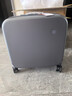 米熙高颜值登机箱小行李箱女拉杆箱小旅行箱女行李箱男16英寸矿岩灰36 实拍图