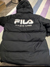 FILA 斐乐官方情侣羽绒服2025年冬时尚休闲连帽上衣男女同款保暖外套 实拍图