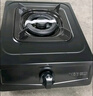 樱雪（INSE）煤气灶燃气灶液化气单灶台式 4.5kw大火力单眼灶 家用猛火煤气炉不锈钢灶具 JZY-T1501(G)W液化气 实拍图