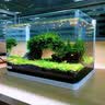 森森（SUNSUN） 鱼缸水族箱生态超白玻璃缸桌面水草缸客厅造景金鱼缸 【热弯超白】295*200*215mm 实拍图