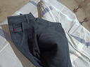 罗蒙牛仔裤男士直筒长裤新款秋季弹力休闲裤子男ZH7620黑灰色加绒29 实拍图