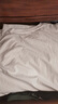 京东京造【千万爆款】t恤打底衫男装短袖男士冬季衣服内衣 白色L 实拍图