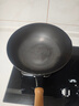 京东京造 炒锅 铁锅炒菜电磁炉燃气灶平底【健康无涂层】进口极铁32cm 实拍图