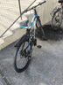 金武端自行车成人山地车公路赛车单车骑行变速超轻越野中学生初中青少年 尊享版-辐条轮-黑蓝色【铝架】 26寸24速 实拍图
