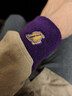 NBA休闲篮球护腕毛圈加厚跑步健身擦汗护手腕运动护具网球排球羽毛球 湖人队  2只 均码 实拍图
