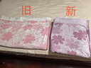 喜盈门毛巾被纯棉双人加厚老式怀旧夏季空调毯冬季保暖全棉毛巾毯5斤重 红色 200*230 实拍图
