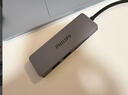 飞利浦Type-C扩展坞4K60Hz拓展坞usb-c转hdmi转换器网线口分线器转接头适用华为苹果macbook笔记本电脑 实拍图
