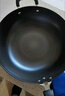 炊大皇炒锅铁锅健康0无涂层蜂窝纹32cm家用炒菜锅玄铁XT32CGH 实拍图