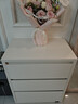 全友家居 斗柜小户型卧室床尾收纳柜抽屉式靠墙储物置物三斗柜子家具 实拍图