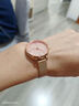 罗西尼（ROSSINI）手表女款 生日礼物学生手表防水简约粉盘石英小金表619920 实拍图