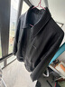 真维斯（Jeanswest）复古秋冬季新款皮衣外套男PU皮教练飞行员夹克美式休闲宽松机车服 JK80黑色 L 实拍图