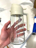 【喷倒两用】玻璃喷油壶瓶空气炸锅厨房家用雾化喷油瓶油罐调料 【耐热玻璃】白色 470ml 实拍图