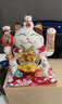 侑家良品 12寸招财猫 热门商品招财摆件乔迁开业礼物自动摇手大号发财猫 实拍图