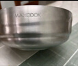 美厨（maxcook）304不锈钢碗 大汤碗双层隔热 餐具面碗18CM MCWA613 实拍图