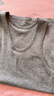 海澜之家背心男纯棉男士背心100%纯棉汗衫男宽松大码老头衫打底背心男保暖 100%纯棉-白色/灰色(2件装) XL -175/100(130-150斤) 实拍图
