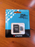 金士顿（Kingston）256GB TF（MicroSD）存储卡 内存卡U3 V30 A2 4K适配大疆Pocket 3/Action 5/无人机/运动相机/监控 实拍图
