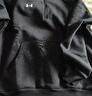 安德玛（UNDERARMOUR） Rival男子1/4拉链运动休闲卫衣1386016 黑色001 XL 实拍图