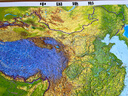 北斗1.1米超大精雕新版2张地图世界中国地图3d立体凹凸地形图约1.1*0.78米大尺寸挂图办公家用装饰画墙防水   实拍图